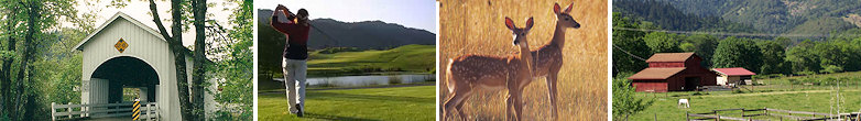 covered bridges~golf~wildlife~rural living