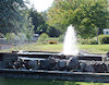 Millsite Park fountain